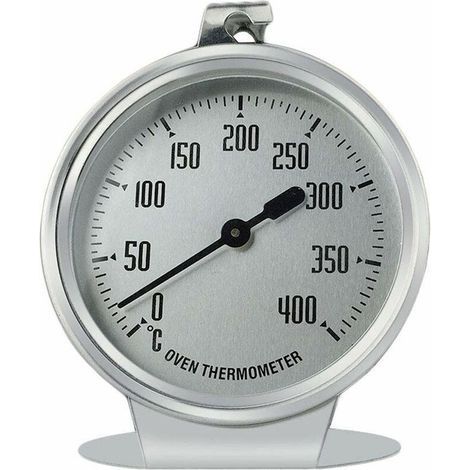 [NEVER USED] Oven and Grill Thermometer, Oven Thermometer, Grill/Smoker Monitoring Thermometer, Large Display Clearly Shows Temperatures For (1/5)