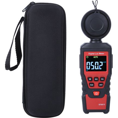 Tragbares Luxmeter ST6813 mit LCD-Bildschirm zur Messung der Lichtintensität von 1-100000 Lux (1/5)
