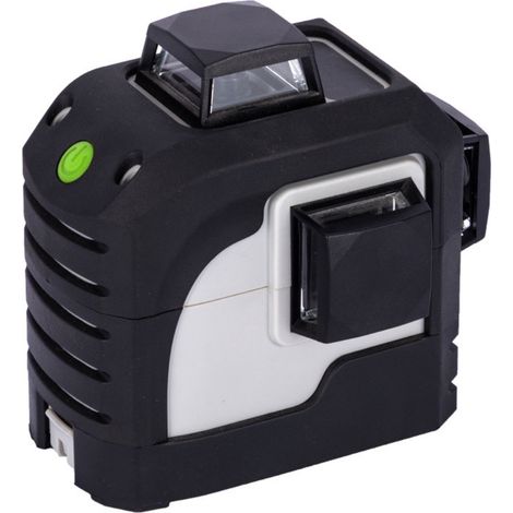 Niveau laser 360° lignes vertes MK393PG – Auto-nivelant jusqu'à 3° – Portée 20m (40m avec plaque) – Boîtier IP54 résistant – Maka (1/5)