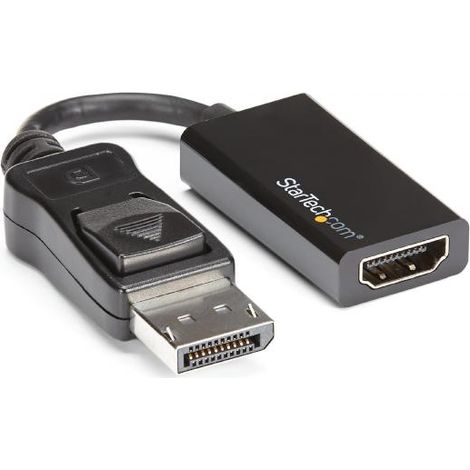 Startech DP2HD4K60S Adattatore DisplayPort a HDMI Nero (1/4)