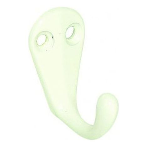Crochet simple aluminium blanc - CHRISLIGNE CADAP