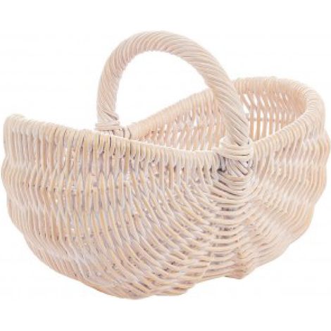 Cesta con 1 manico Narra sbiancato e naturale da esterno -Naturale (1/3)