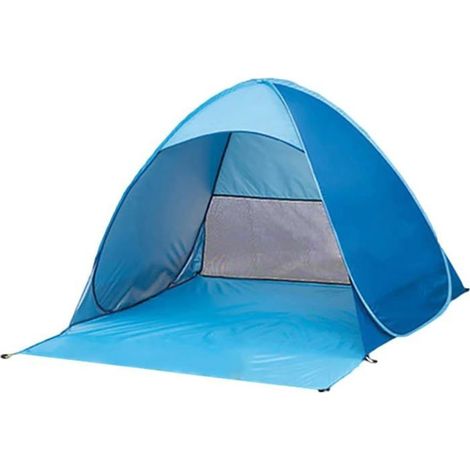 Abri de plage automatique et portable, léger, durable, protection UV pour le camping, la pêche et les activités de plein air (1/5)