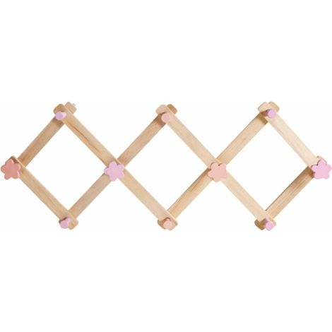 Wandhänger mit 10 Haken für ein Mädchen (1/3)