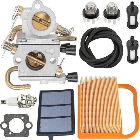 Carburateur pour scie à béton STIHL ts410 ts420 Remplacement n° 4238 120 0600 Filtre à air et bougies d'allumage inclus - ts420z (1/5)