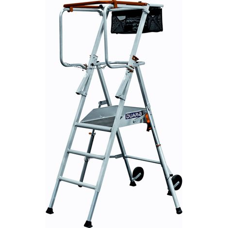 DUARIB GROUP - Plate-forme de Chantier Télescopique en Aluminium TPliant - Hauteur de plancher 0,52-0,84m