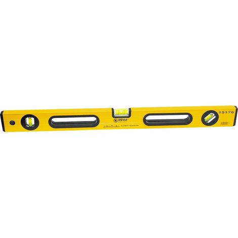 Nivel de burbuja mega 15182 120 cm 3 viales