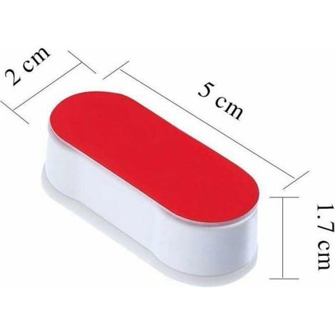 Tampons Abattant WC Lot de 8 Pices Patins Pare-Chocs pour Sige de Toilette Pour Maison et Restaurant (1/4)