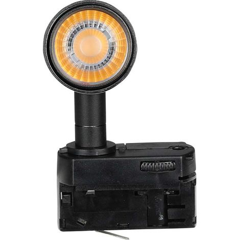 V-TAC 15W Samsung Chip LED-Schienenleuchte, Schwarz, Kaltweiß