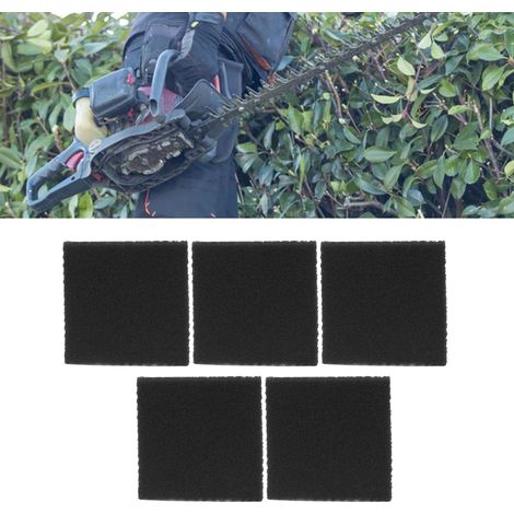 Lot de 5 filtres à air en coton 98760, compatibles avec les moteurs Ryobi 98760, 98760a, d98760b et 98760. (1/5)