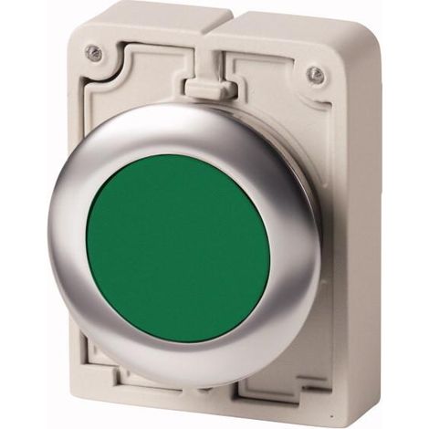 Bouton-poussoir 30mm affleur. vert EATON M30I-FD-G