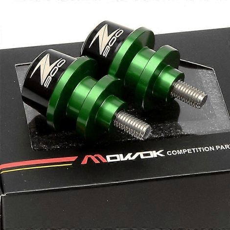 Convient pour Kawasaki Z900 SE modèle 17-23, vis et goujons de démarrage modifiés en alliage d'aluminium, accessoires moto (vert) (1/5)