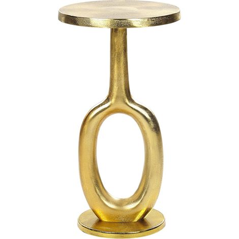 Beistelltisch APITI Metall Gold