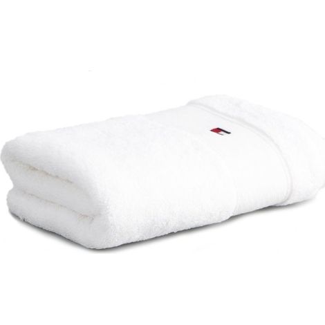 Tommy Hilfiger Badetuch weiß 50x100cm (1/2)
