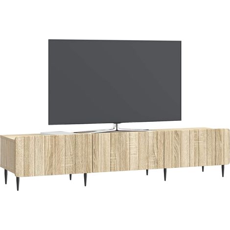 Maison Exclusive - TV-Schränk Sonoma-Eiche 147 x 34,5 x 32 cm Hol