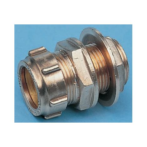 Raccord de compression en laiton RS PRO Manchon Droit 15mm BSPP 1/2" mâle ( Prix pour 1 )