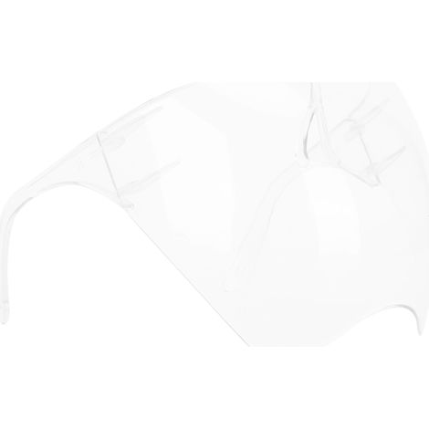 Visière de protection intégrale transparente antibuée pour le bureau, l'école et les restaurants (1/5)