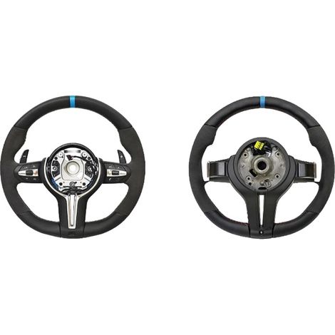 Volante a medida, experiencia de conducción mejorada, compatible con BMW E90 E87 E70 E84 F20 F30 F81 F83 F45, M5 SIN ABS (1/2)