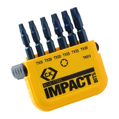 Juego puntas Torx ck 6 piezas 50 mm acero aleado