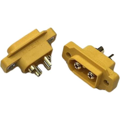 Lot de 10 prises intégrées XT60, XT60E et XT60E-M avec douille hexagonale (1/5)