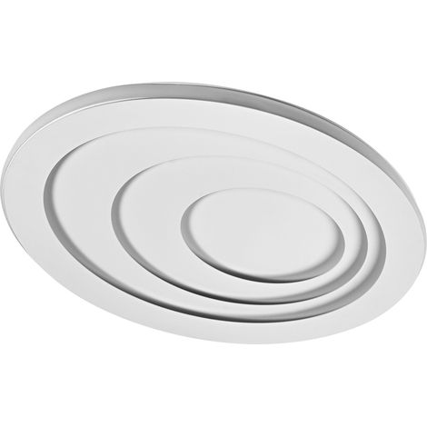 OSRAM Plafonnier LED ORBIS SPIRAL OVAL 485mm, blanc, 37W, 4000lm, blanc chaud, distribution efficace de la lumière directe, longue durée de vie, module LED non remplaçable, ovale, IP20, 3000K. (1/5)