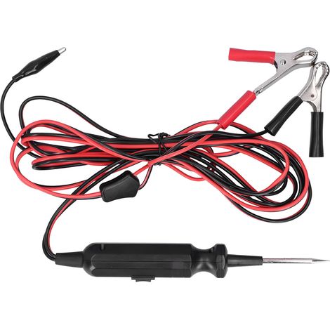 DY18 12/24V DC 10A Kfz-Elektriktester mit Überlastschutz, Leistungsprüfspitze und 4M Kabel (1/5)