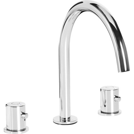 Waschtischarmatur PILCOMAYO Messing Silber