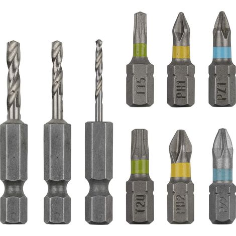 Wolfcraft Flipbit sada pro sešroubování 9-dílná 308300 (1/4)