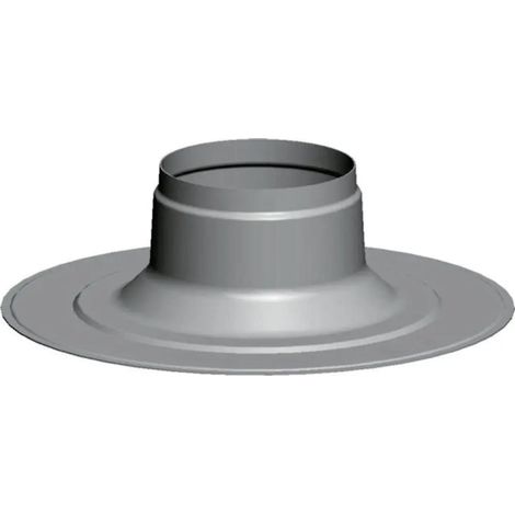 Wolf Collerette de toit plat DN160 passage d'air/évacuation des gaz vertical, 2651550