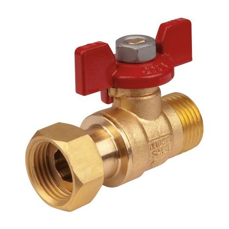 Arco – Vanne papillon D12mm – Raccord MF1/2 – Pour installations en milieu humide – Résistante à la corrosion