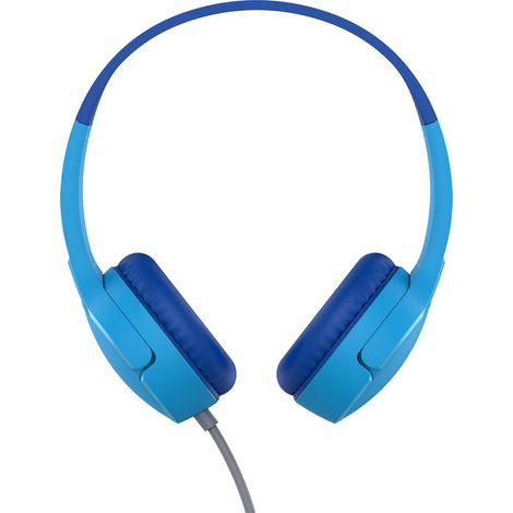 Belkin SoundForm Mini Kopfhörer Kabelgebunden Kopfband Anrufe/Musik/Sport/Alltag Blau