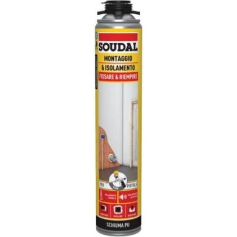 Soudal polyurethan-pistolenschaum 750ml - w060108314