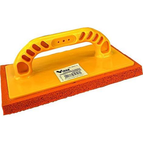 Raspador Vigor de plástico, goma espumosa suave, 220x140 mm (1/2)