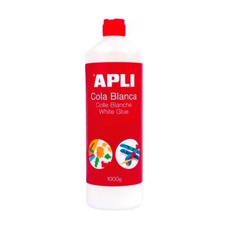 Colle blanche - APPLI - 1 kg - Vinylique PVA - Non toxique - Lavable