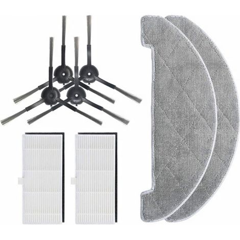 Kit de 8 cepillos laterales para filtro de mopa para aspiradora Proscenic M7 Pro. (1/5)