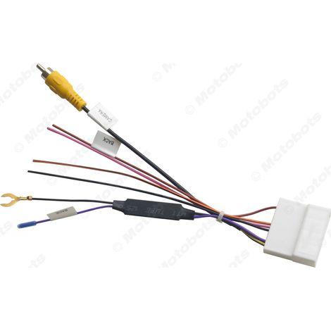 Câble adaptateur pour caméra de recul 28 broches Toyota Highlander (1/4)