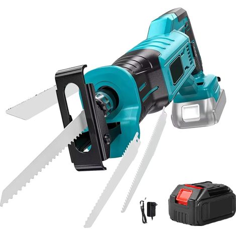 Scie alternative, conception sans fil, moteur sans balais, Avec 1XBattery (1/2)