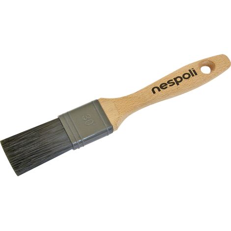 Nespoli Flachpinsel 30 mm schwarz