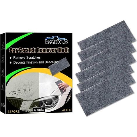 Lot de 18 chiffons magiques pour voiture - Chiffon de polissage magique pour enlever les rayures - Chiffon Nano Sparkle (1/4)