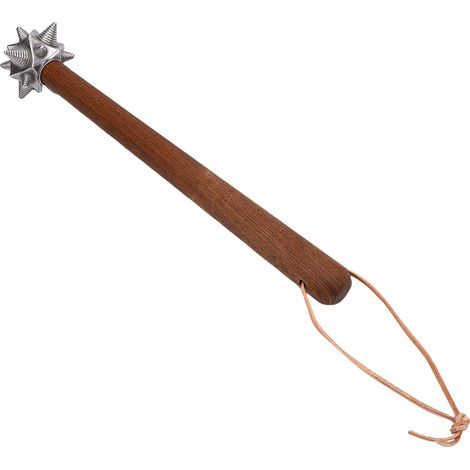 Kugelhammer mit Holzgriff, Edelstahl, multifunktional, einzigartige Form, dekorativer Hammer als Dekoration für Auto, Haushalt und Handwerkzeuge (1/5)