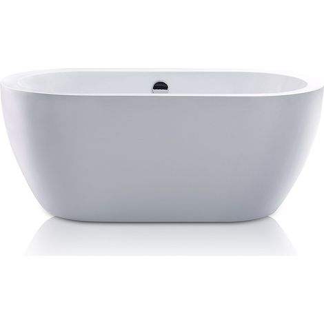 Vasca da bagno freestanding - 149 x 75 x 58 cm - Acrilico - Bianco - 178 L - ADRINA