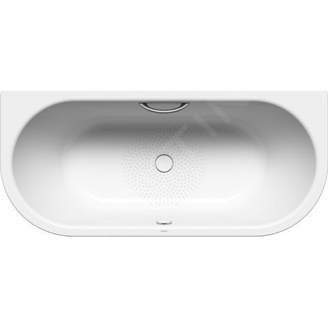 Kaldewei Avantgarde - Baignoire Centro Duo 2 135, 180x80 cm, trous pour poignées, antidérapant, blanc 283510220001 (1/4)