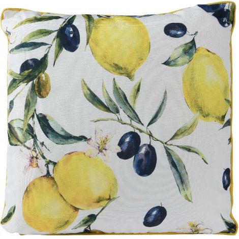 Cuscino quadrato da esterno Lemon (1/2)