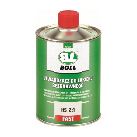 Durcisseur pour vernis transparent à prise rapide HS 2:1, flacon de 500 ml