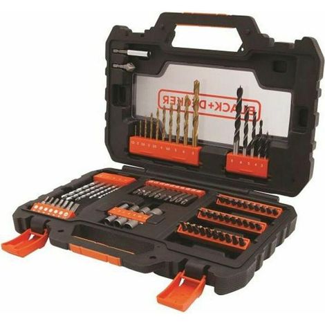 SET DI ACCESSORI PER PUNTE DA TRAPANO BLACK+DECKER 76 pz. (1/3)