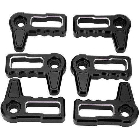 Set mit 6 Ersatzgriffen zum Abnehmen des Hardtops, kompatibel mit Jeep Wrangler JL, JLU, Gladiator JT und 4xe, Entriegelungsgriffe, robustes Ersatzteil. (1/5)