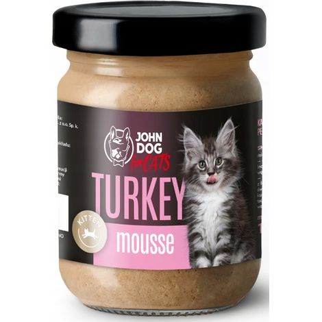 JD per gatti  Gattino  Mousse di cibo umido 100 g - Mousse di tacchino 100 g