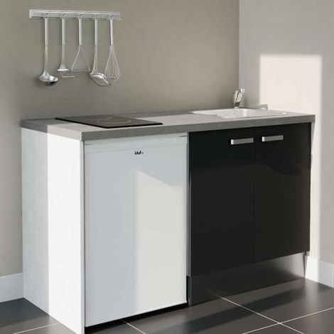 Kitchenette K17L-PT - 140 cm avec plan de travail et évier
