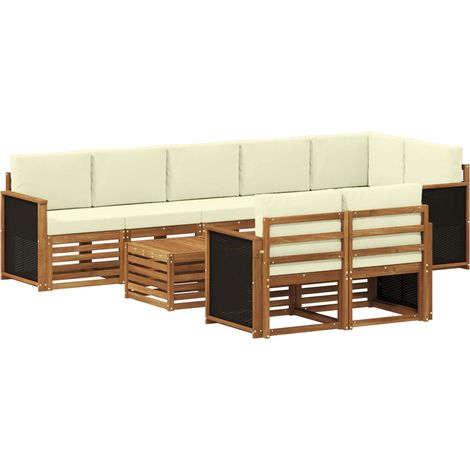 Sofa Sets Solid Acacia Wood vidaXL (1/5)