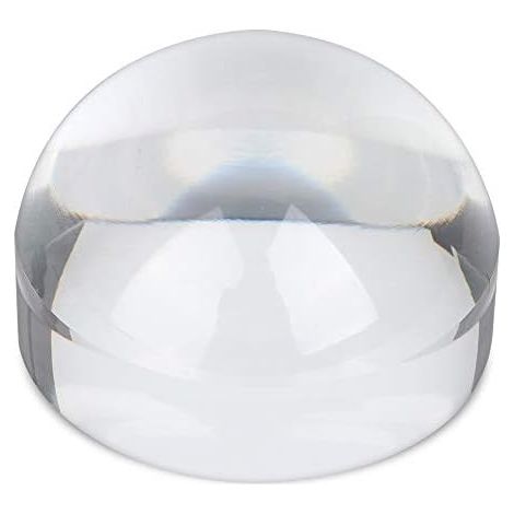 Loupe 6X, Loupe Dôme 3,07 Pouces 78 Mm, Loupe de Lecture Optique en Acrylique, pour Les Personnes âgées Petits Caractères Fins, Journal, Bible, Examen de Documents, Recettes